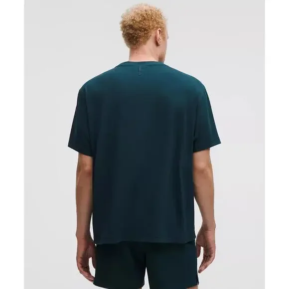 EasySet Training Short-Sleeve Shirt - Indochine Blue - Picture 3 of 4